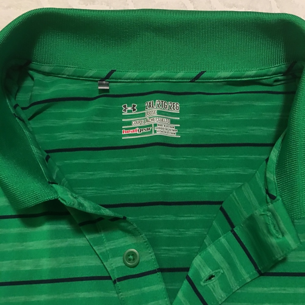Under Armour mens polo golf shirt 2XL